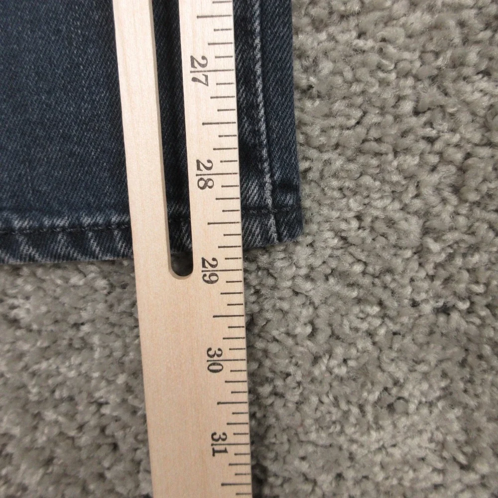 Levis Jeans Mens 33x30 Blue 511‎ Slim Straight Faded Whiskering Flex Denim Pants